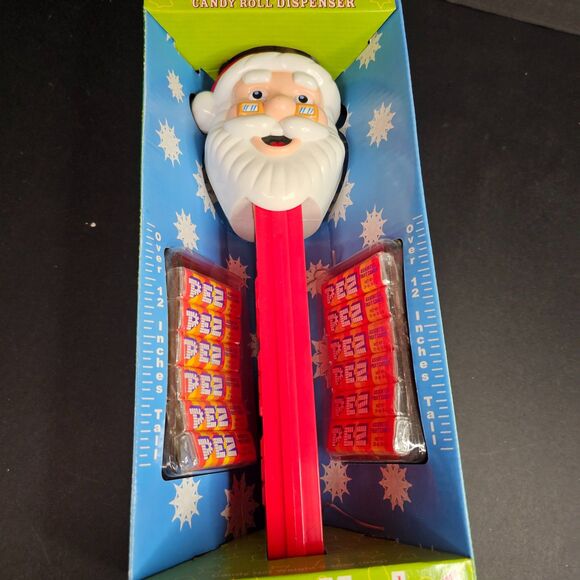New in Box Giant Musical Santa Pez Vtg 2002 Candy Dispenser 12" - Picture 2 of 5